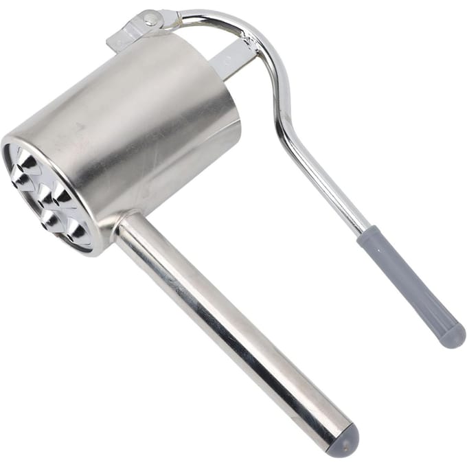 Handmatige Noedelpers Machine Huishoudelijk Roestvrij Staal Multifunctionele Pasta Noedel Pers Maker 5mm L white