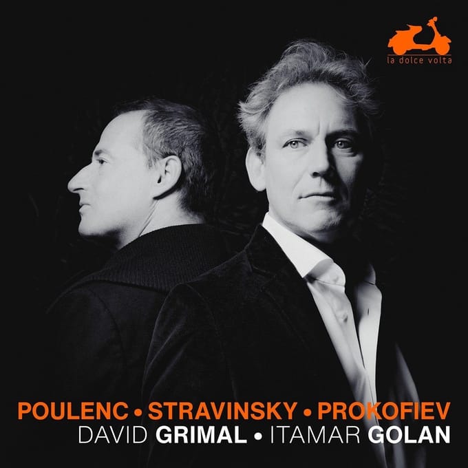 David Grimal & Itamar Golan - Poulenc Stravinsky Prokoviev: Sonata | Divertimento | Violin Sonata No.1 (CD)