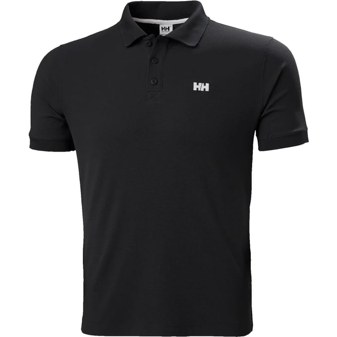 Helly Hansen Driftline Korte Mouw Poloshirt Zwart S Man