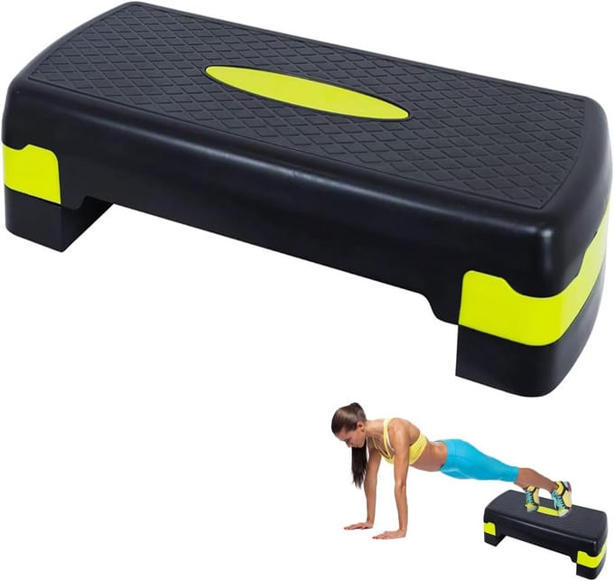Instelbare Stepbench met Antislip Oppervlak voor Thuis en Studio