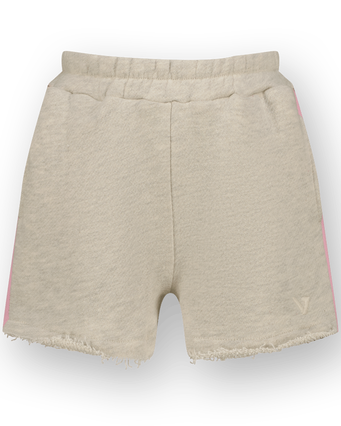 Icon-sweat short tape-Soft vanilla melee