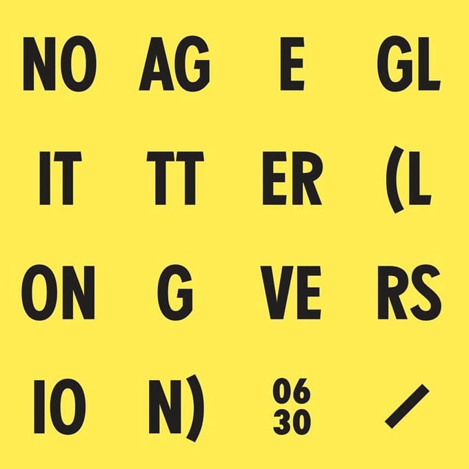 No Age - Glitter (12" Single)