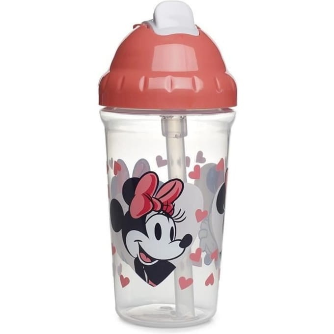 Tasse a paille - THERMOBABY - 295 ml - Anti-fuites - Clip - Minnie