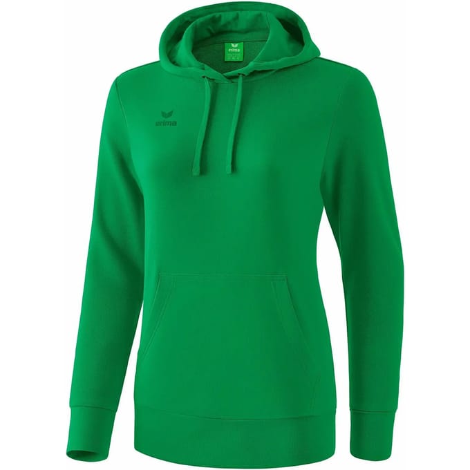 Erima Sweatshirt Met Capuchon Dames - Smaragd | Maat: 46
