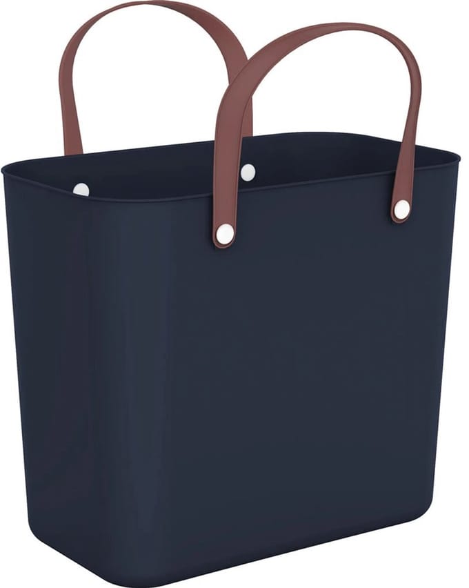 Rotho | Duurzame - Sustainable Multibag | ALBULA 25L | Gemaakt van Ocean Bound Plastic | Donker blauw