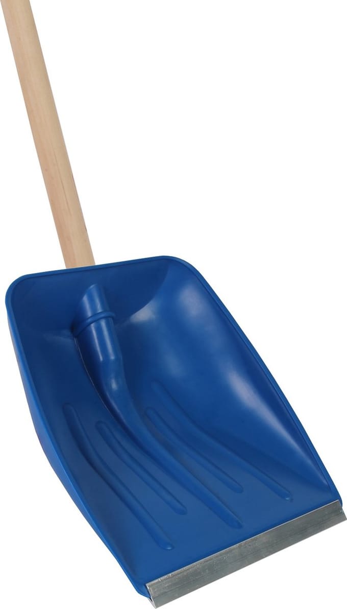 Talen Tools - Sneeuwschep - Kunststof - 42x40 cm - Houten Steel