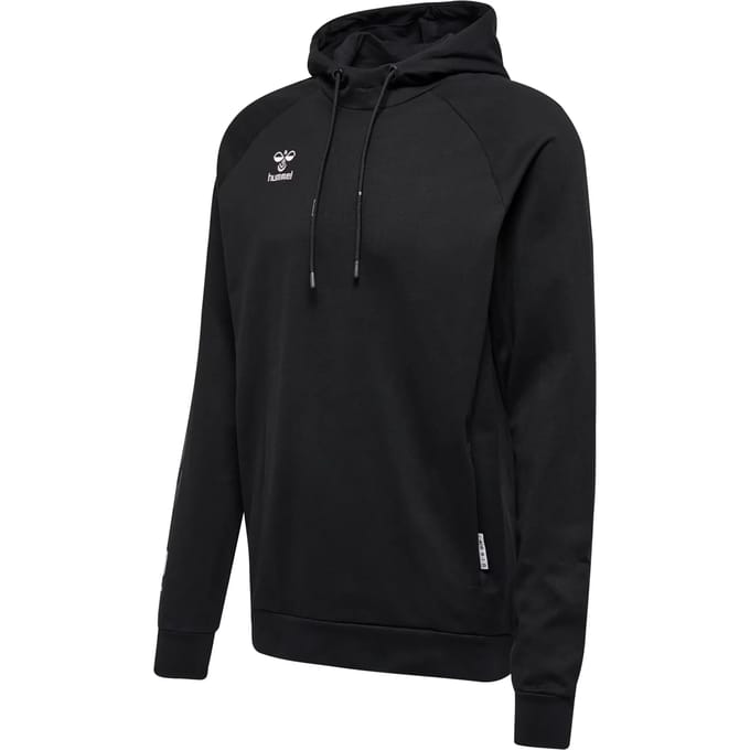 Katoenen sweatshirt met capuchon Hummel Move Grid