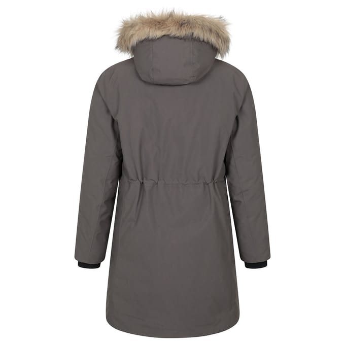 Mountain Warehouse Dames Marlow Extreme Down Waterproof Parka (Grijs)
