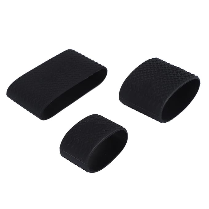 3 STUKS Clipper Grip Multifunctionele Siliconen Antislip Clipper Ring Mouw Kappersgereedschap voor black