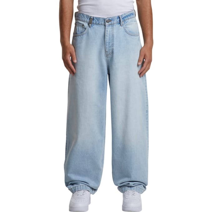 2y Studios Eren Basic Wide Baggy Jeans Jeans Blauw