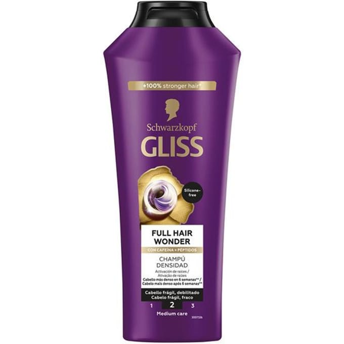 Gliss Vol Haar Wonder Shampoo Densiteit 400 ml