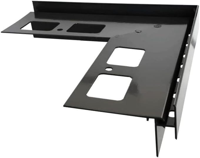Boogprofiel - Dakrandprofiel Balkon - Terras Afwerking - Buigbaar Aluminium - 200 cm - Bruin