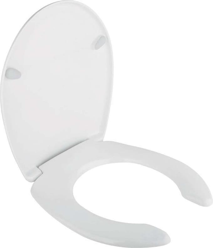 Sapho Uran Project - Wc-zitting voor gehandicapten, duroplast, wit 1010