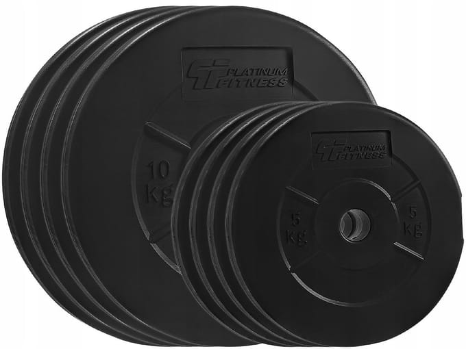Platinum Fitness Halterset 60 kg - gatdiameter 29 mm