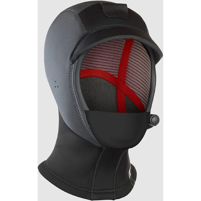 ION Neopreen Caps Neo Hood 3/2 - Black