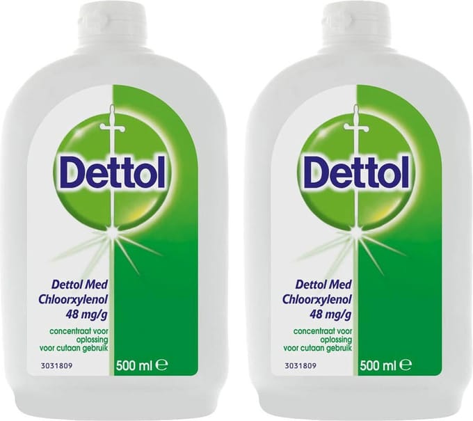 Dettol Huidontsmettingsmiddel - 2 x 500 ml