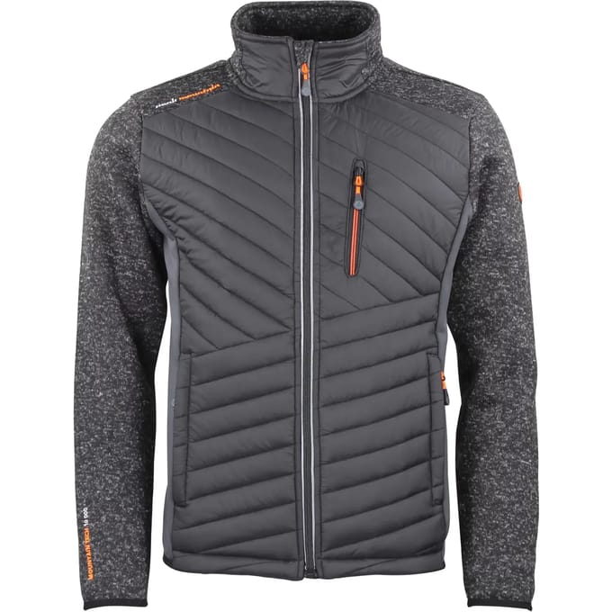 Fleece jas met gewatteerde inzetten Peak Mountain Chacha