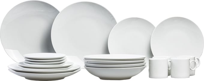 Thomas Loft Starterset - Servies 4 personen -  16 stuks - Porselein - Wit