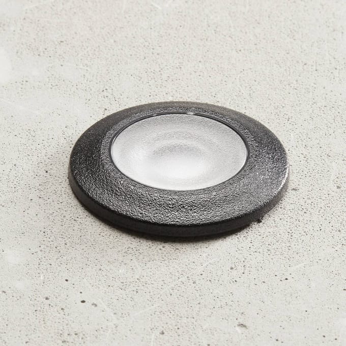 Fumagalli Inbouwlamp Teresa rond zwart/mat 3.000K
