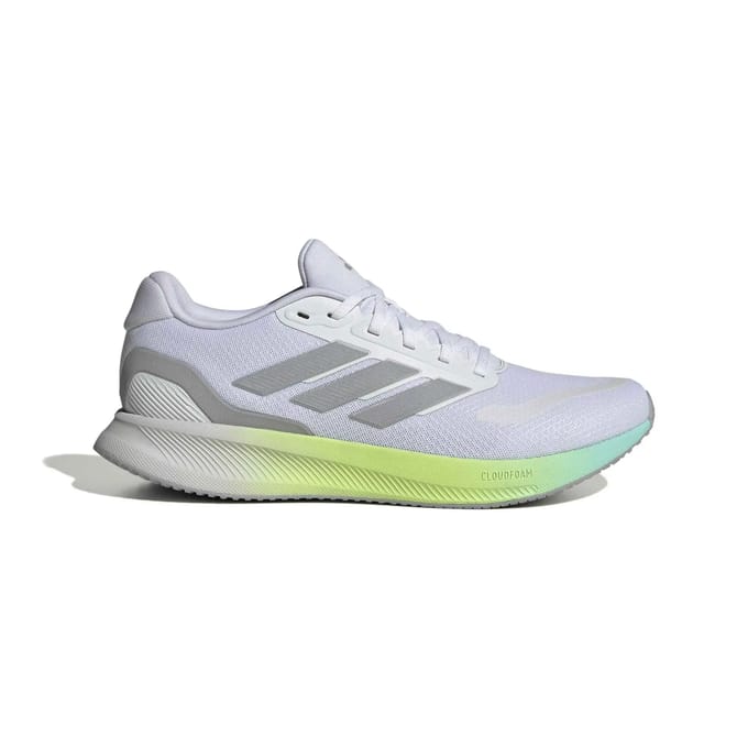 adidas Heren Runfalcon 5 Hardloopschoen Sneaker Cloudfoam KI9540 White