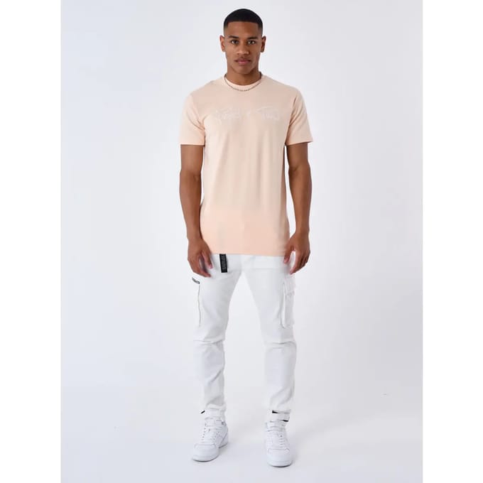 project basic t-shirt met geborduurd logo Project X Paris