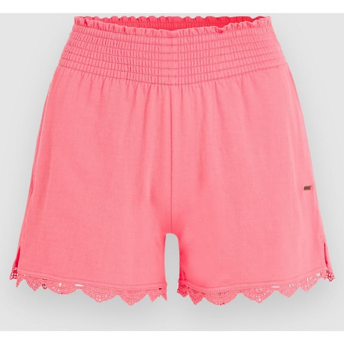 O'Neill Essentials Ava Smocked Korte Broek roze