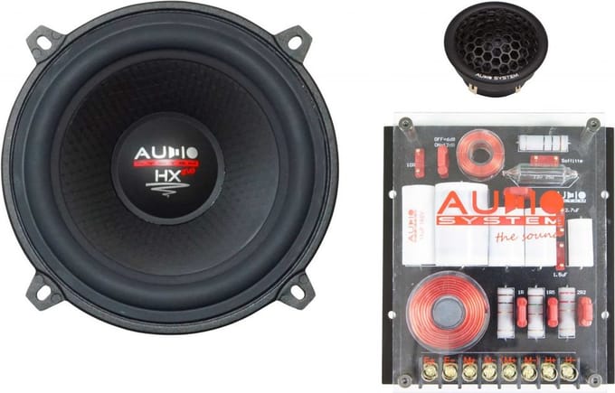 HX-SERIE DUST EVO 3 130 mm 2-Way High-end Neodym Compo Systeem