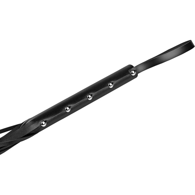 Rimba - Leren Flogger Zweep Met 12 strengen - 105 cm lang