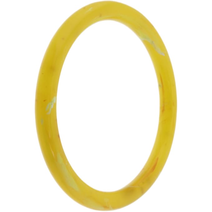 Behave - Gele bangle armband - Zomertrend - Vrolijk kleuraccent