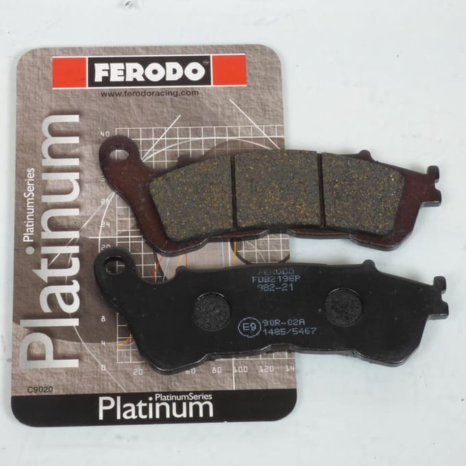 Plaquette de frein Ferodo pour Scooter Honda 600 Silver Wing 2007 à 2010 PF01B / AV Neuf