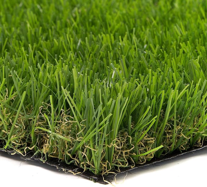 Luxe Kunstgras 40mm met 4 Kleurverlopen voor Tuin en Terras 2x2m