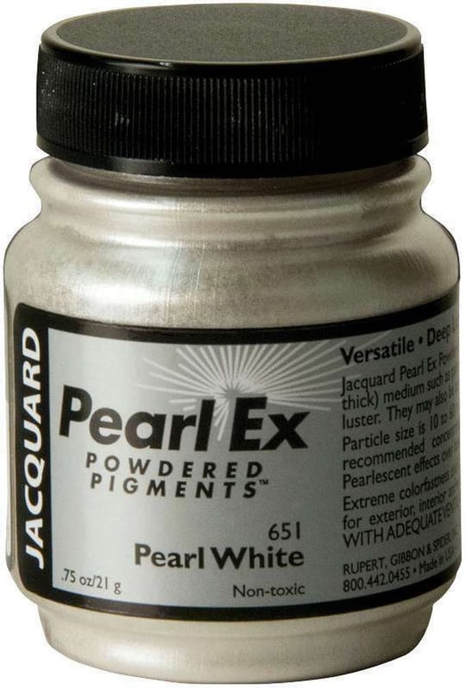 Jacquard Pearl Ex Pigment 21 gr Parelwit