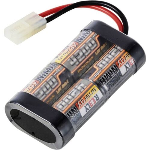 Reely NiMH ontvangeraccu 4.8 V 4200 mAh Aantal cellen: 4 Sub-C Stick Tamiya
