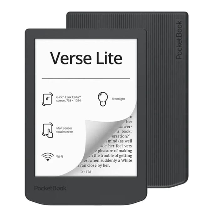 PocketBook Verse Lite - eBook reader - Linux 3.10.65 - 8 GB - 6"