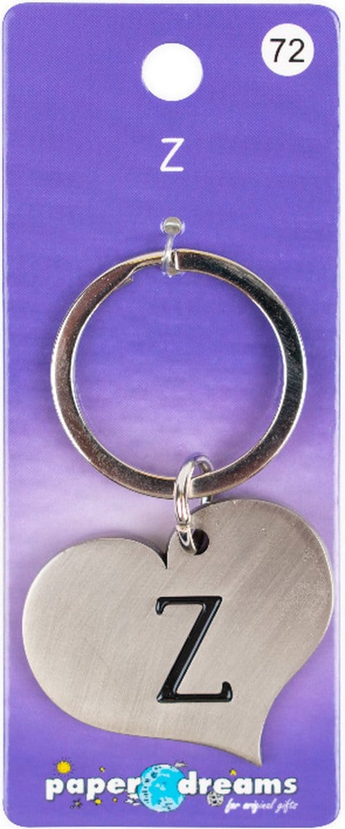 Hart sleutelhanger - Z