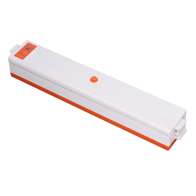 Machine de Scellage Sous Vide Alimentaire 100W Petite Machine de Scellage Alimentaire Entièrement Automatique avec Sac Sous Vide white