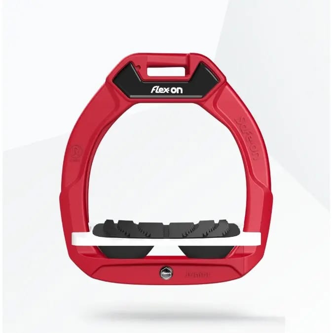 Veilige, hellende rijstijlsteunen Grip Rood/Wit/Zwart kind Flex-On Safe-On