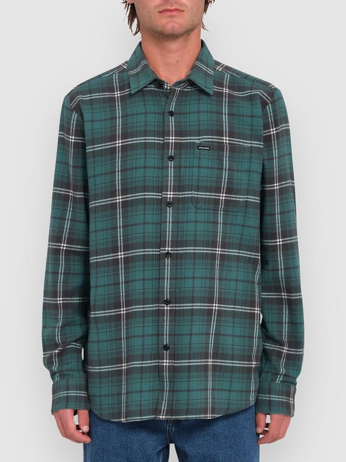 Volcom Caden Plaid Shirt groen