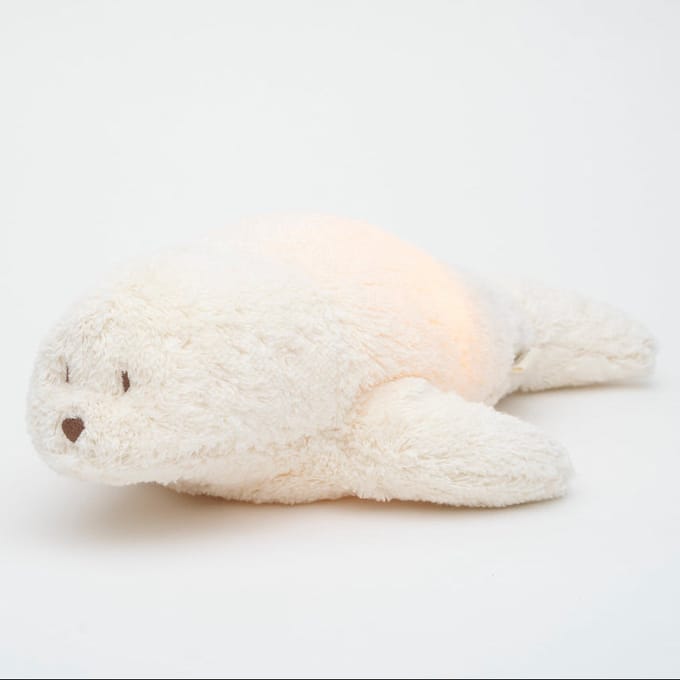 Moonie The Humming Seal Slaapknuffel - Polar