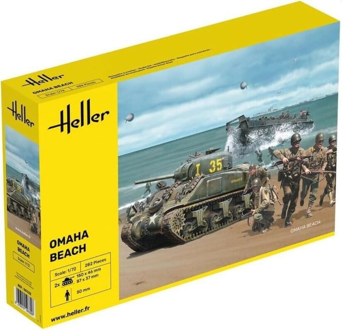 Heller Modelbouwpakket Diorama - 50332 Ohama Beach - Diorama Set Plastic - 1:72 - Modelbouw