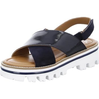 Sandalen met sleehak Ara -