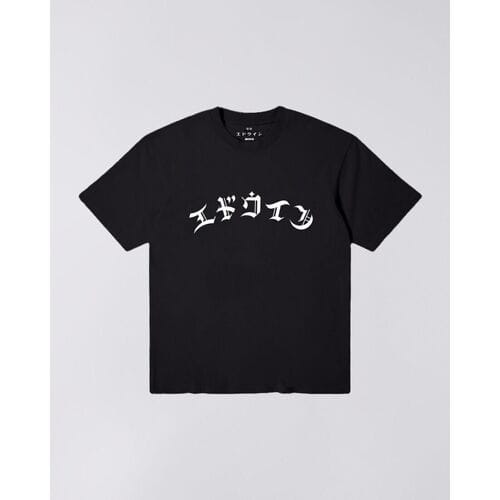 T-shirt Korte Mouw Edwin I036610.89.67-BLACK