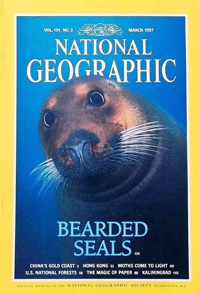 NATIONAL GEOGRAPHIC MAART 1997 EDITIE ENGELS TIJDSCHRIFT