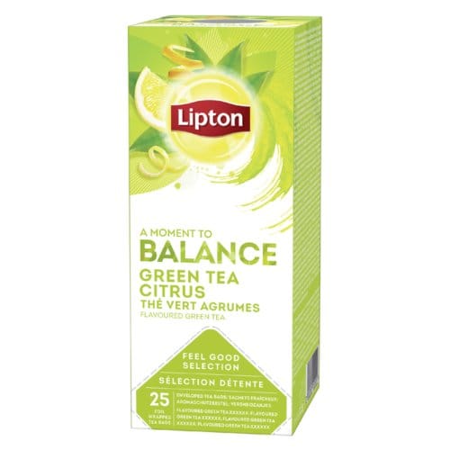 Lipton Feel Good Selection - Green Tea Citrus - 25 tea bags