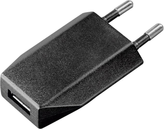 tolino Zubehör USB-Ladegerät Schwarz