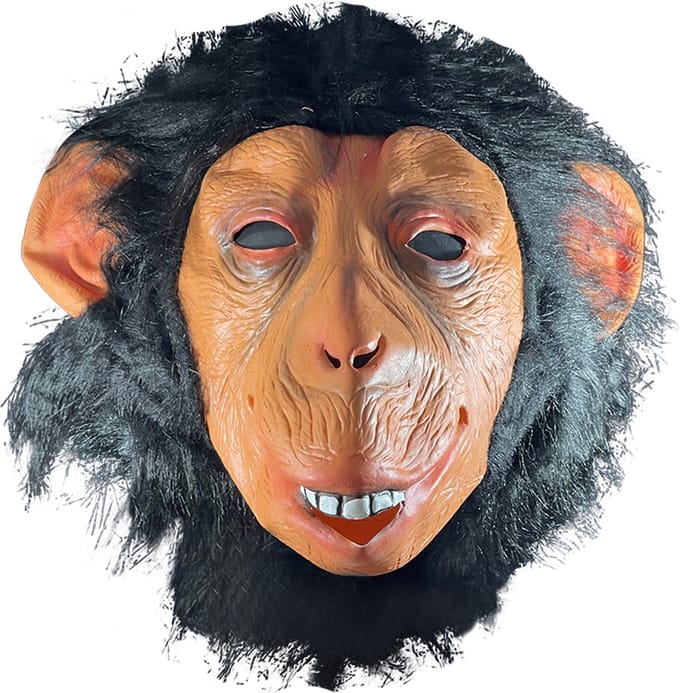 Fjesta© Halloween masker - Aap - Latex