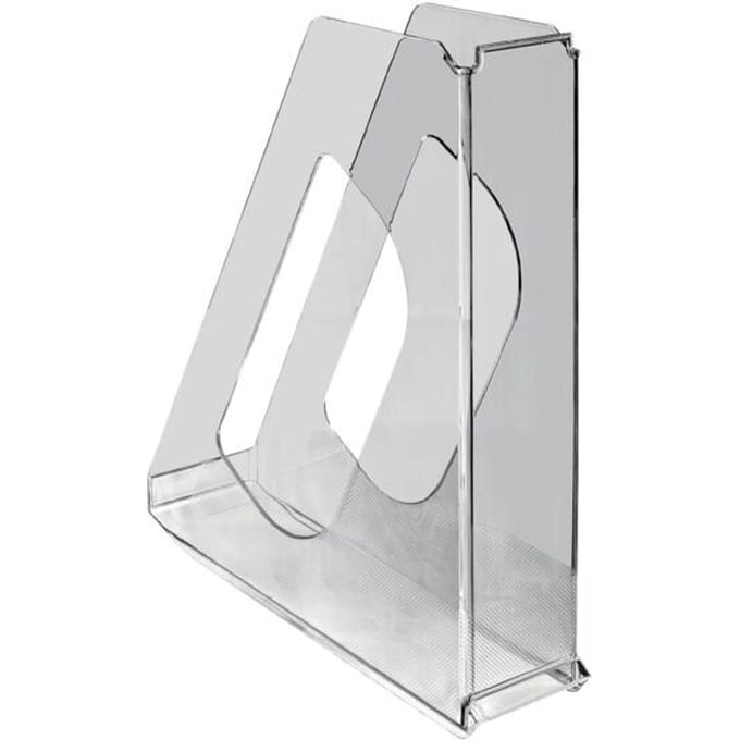 Esselte Europost A4 Magazine File Glass clear