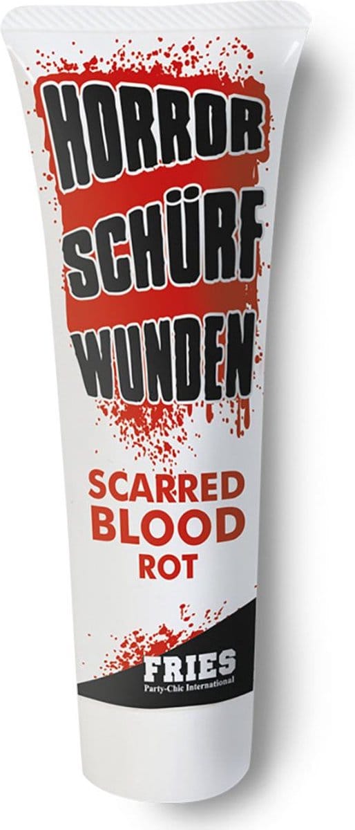 Bloedgel - Rood - 25ml. - kunstbloed voor halloween