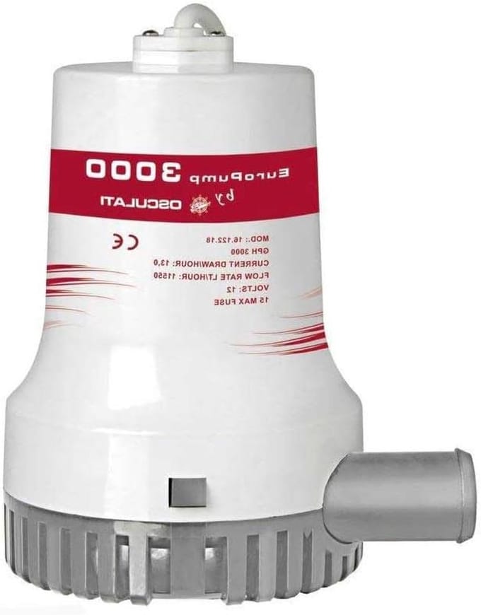 Dompelpomp - Lenspomp - Boot leegpompen - Hoge capaciteit - 6 Meter hefhoogte