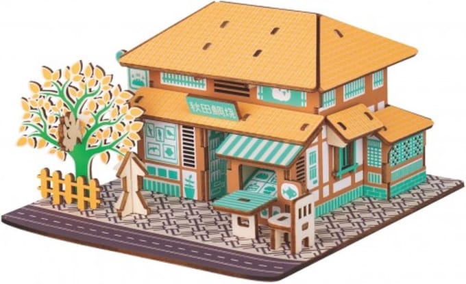 Bouwpakket 3D Houten Puzzel Banketbakker
